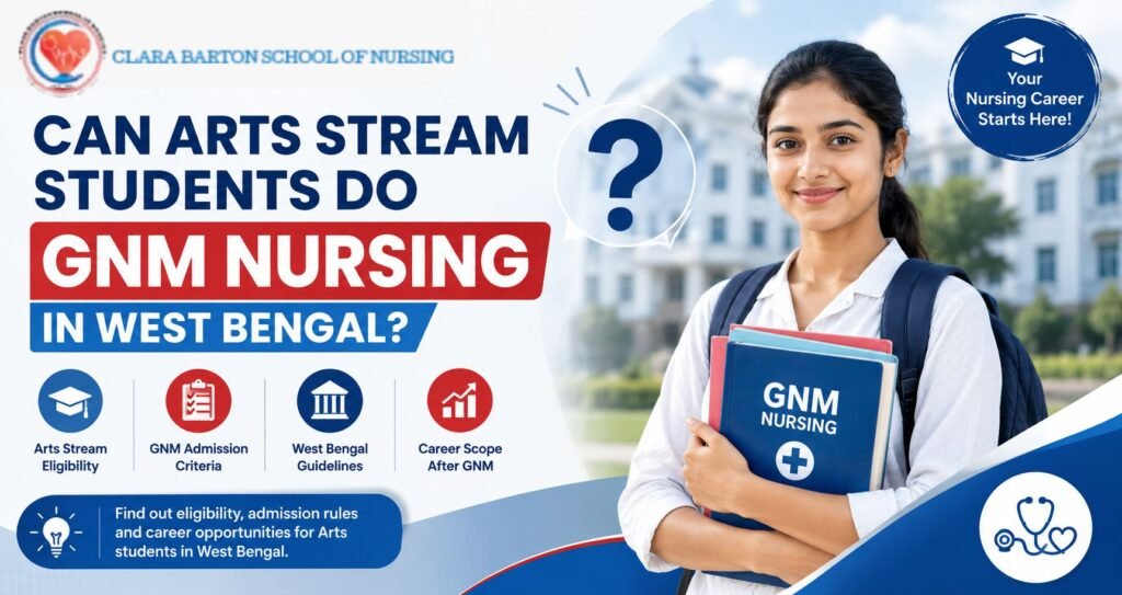 Can Arts Students Do GNM Nursing in West Bengal
